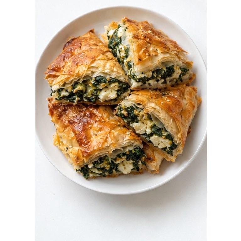 Börek au Fromage et Épinards (Feuilleté Turc)
