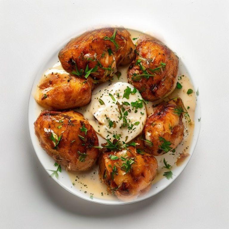 Escalopes de poulet à la moutarde