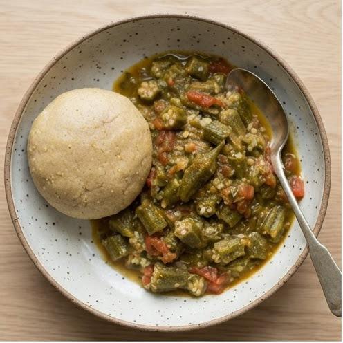 Boule de Mil et Sauce Gombo