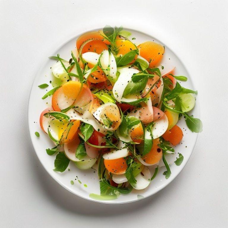 Salade d'artichauts et carotte au citron