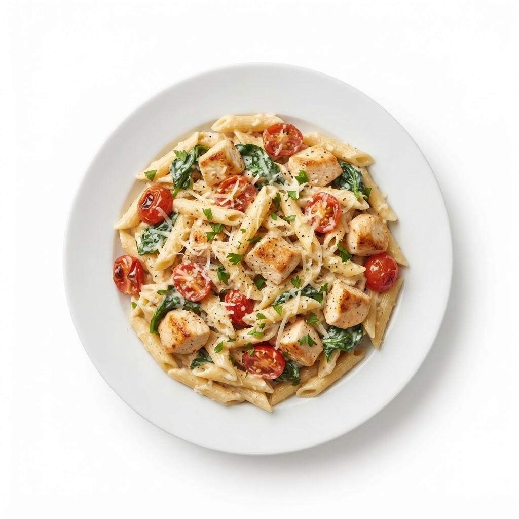 One pot pasta poulet crémeux