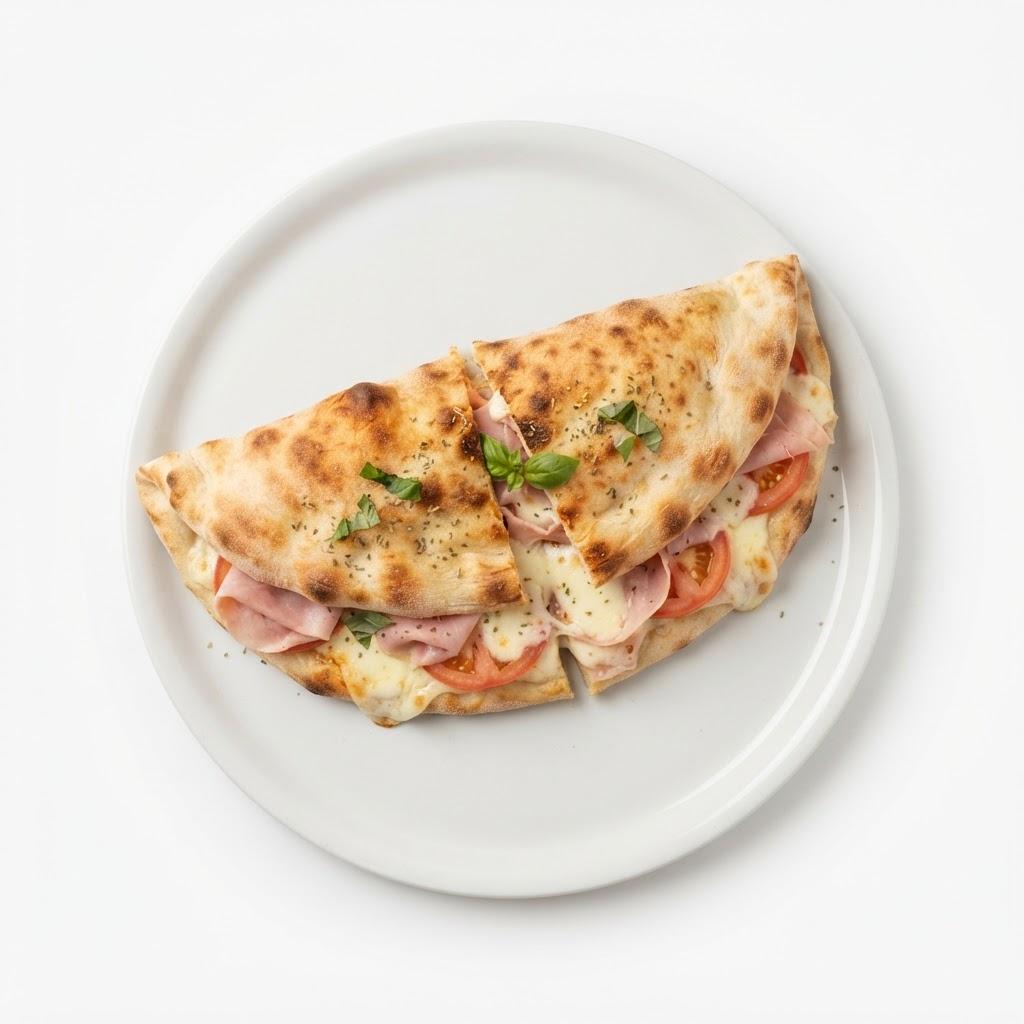 Panuozzo recette : le sandwich napolitain mozzarella-jambon